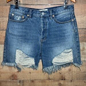 We the Free Women’s size 28 Raw Hem Denim Shorts